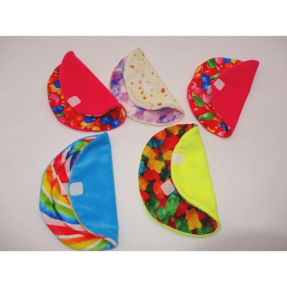 Cutitos Lot Plush Basic Fun Fruititos Babitos wraps Multi Color 5 Pcs Set 7 1/2
